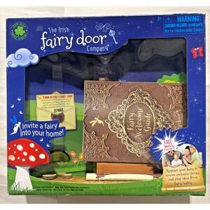 New The Irish Fairy Door Company Magic Key Welcome Guide Door Kit